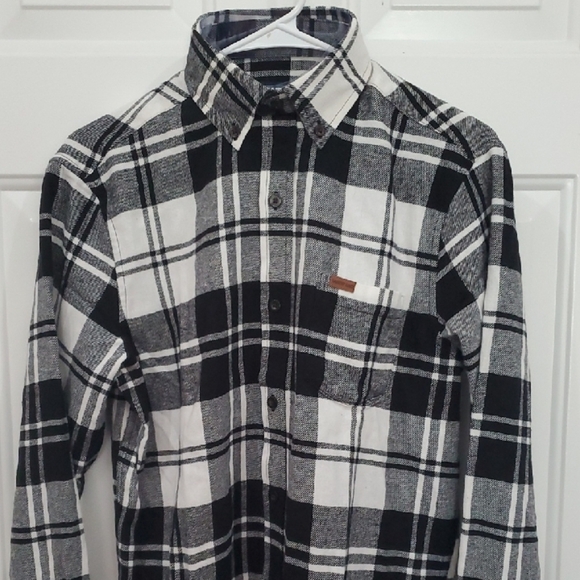Lands' End Other - Lands' End Flannel Nwt Black and White Checkered Men's Shirt